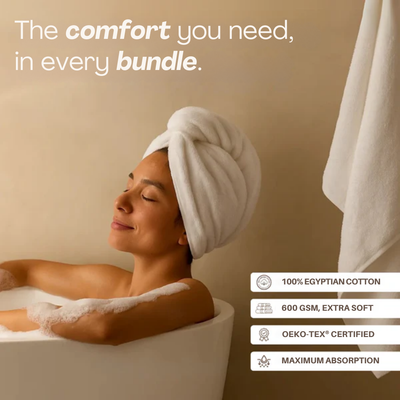 Ultrasoft Egyptian Cotton - Face Towels 4pcs