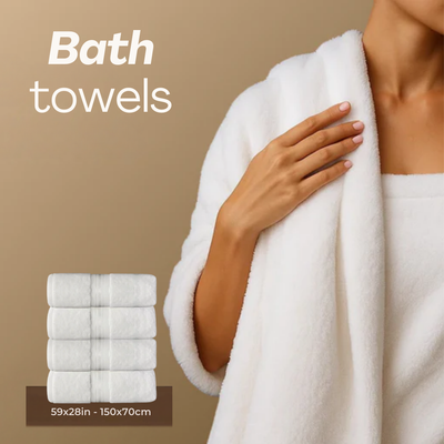Ultrasoft Egyptian Cotton - Face Towels 4pcs