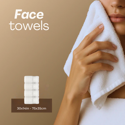 Ultrasoft Egyptian Cotton - Face Towels 4pcs