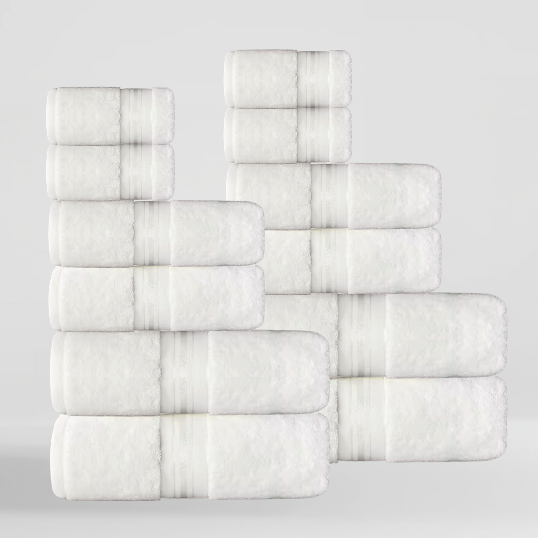 Ultrasoft Egyptian Cotton - Deluxe Bundle 12pcs
