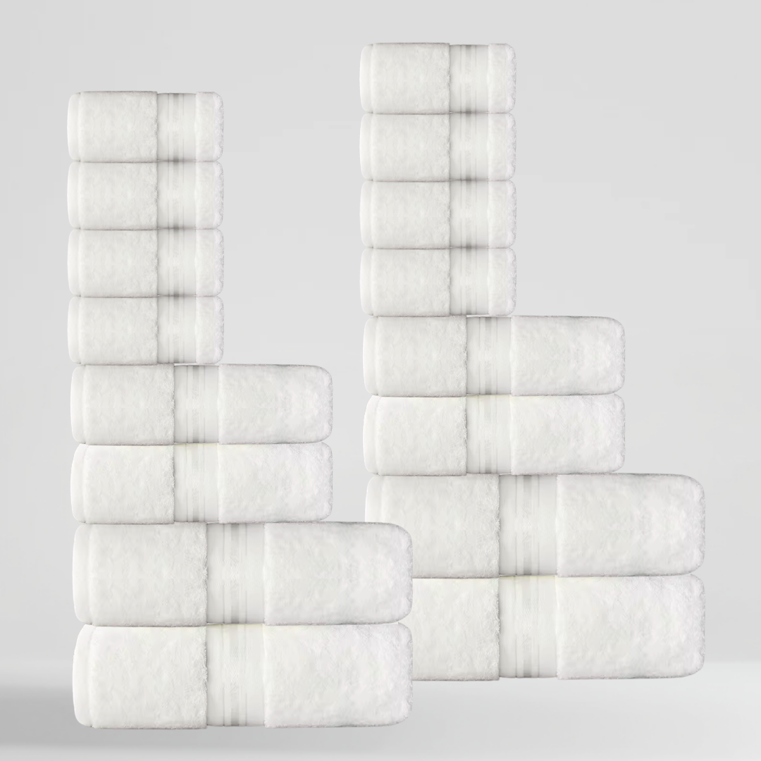 Ultrasoft Egyptian Cotton - Family Bundle 16pcs