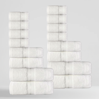 Ultrasoft Egyptian Cotton - Family Bundle 16pcs