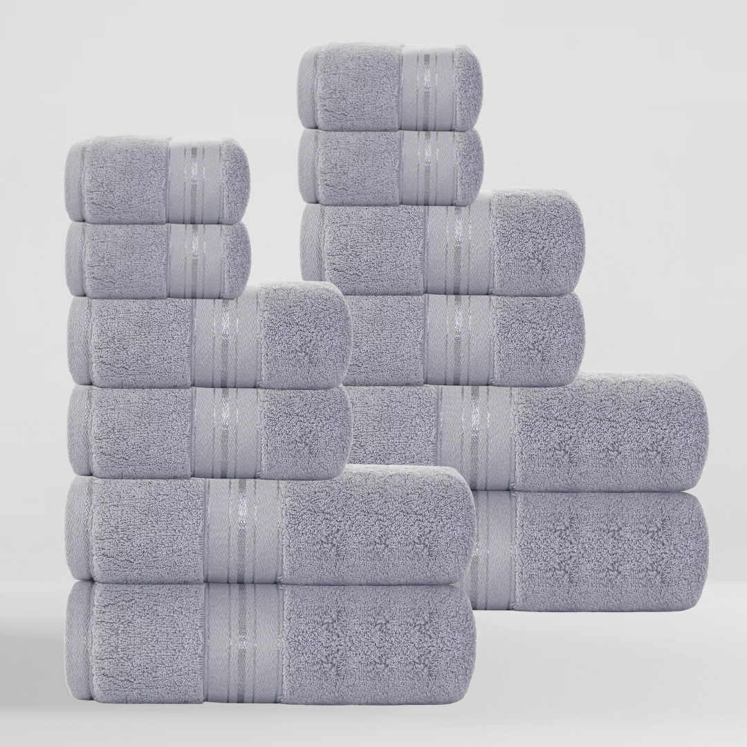 Ultrasoft Egyptian Cotton - Deluxe Bundle 12pcs
