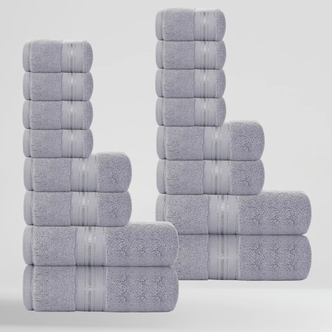Ultrasoft Egyptian Cotton - Family Bundle 16pcs