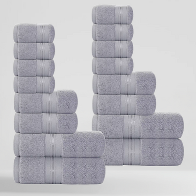Ultrasoft Egyptian Cotton - Family Bundle 16pcs
