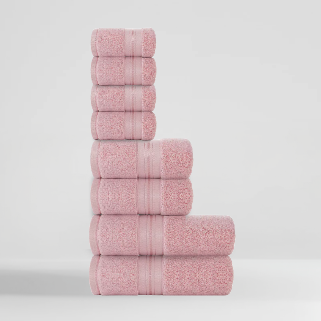 Ultrasoft Egyptian Cotton - Essential Bundle 8pcs