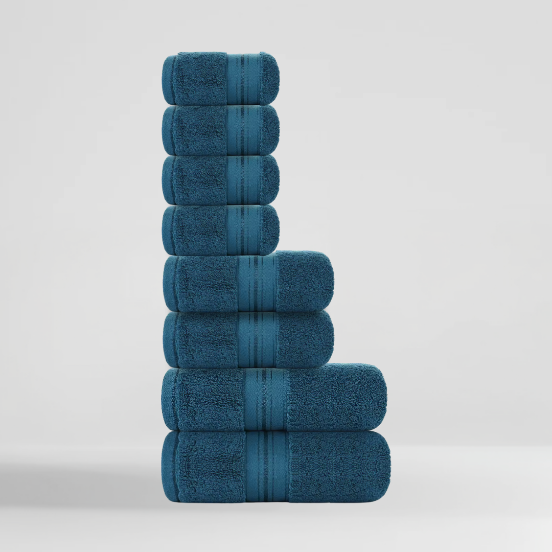 Ultrasoft Egyptian Cotton - Essential Bundle 8pcs