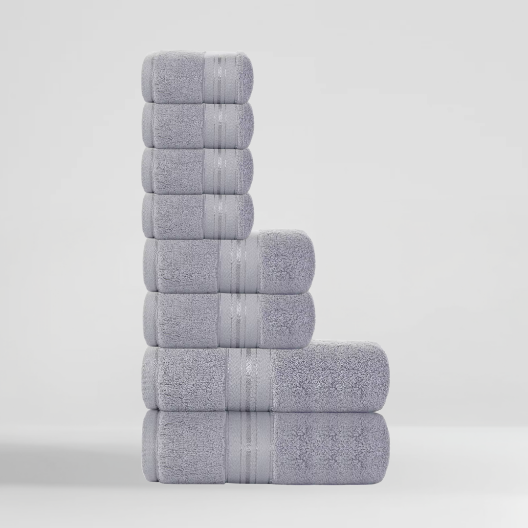 Ultrasoft Egyptian Cotton - Essential Bundle 8pcs