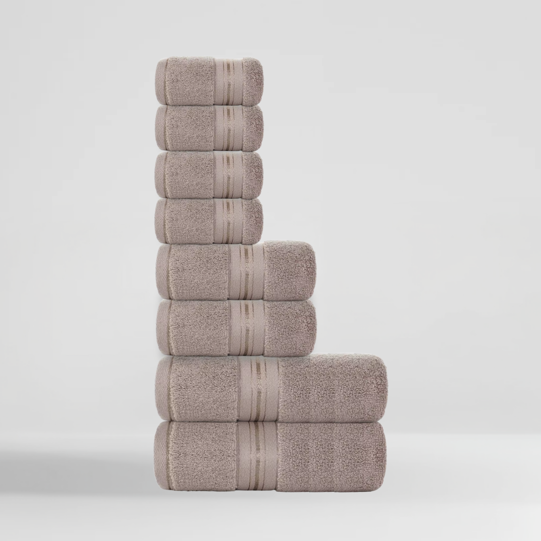 Ultrasoft Egyptian Cotton - Essential Bundle 8pcs